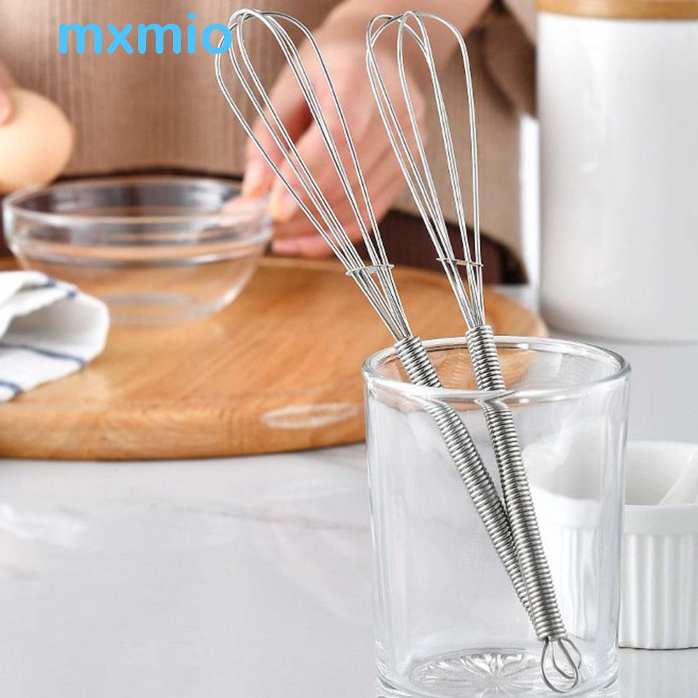 MXMIO Eco-Friendly Egg Beater Rotary Egg Tool Whisk Stainless Steel Blender Egg Mixer Manual Agitator Baking Kitchen Gadgets