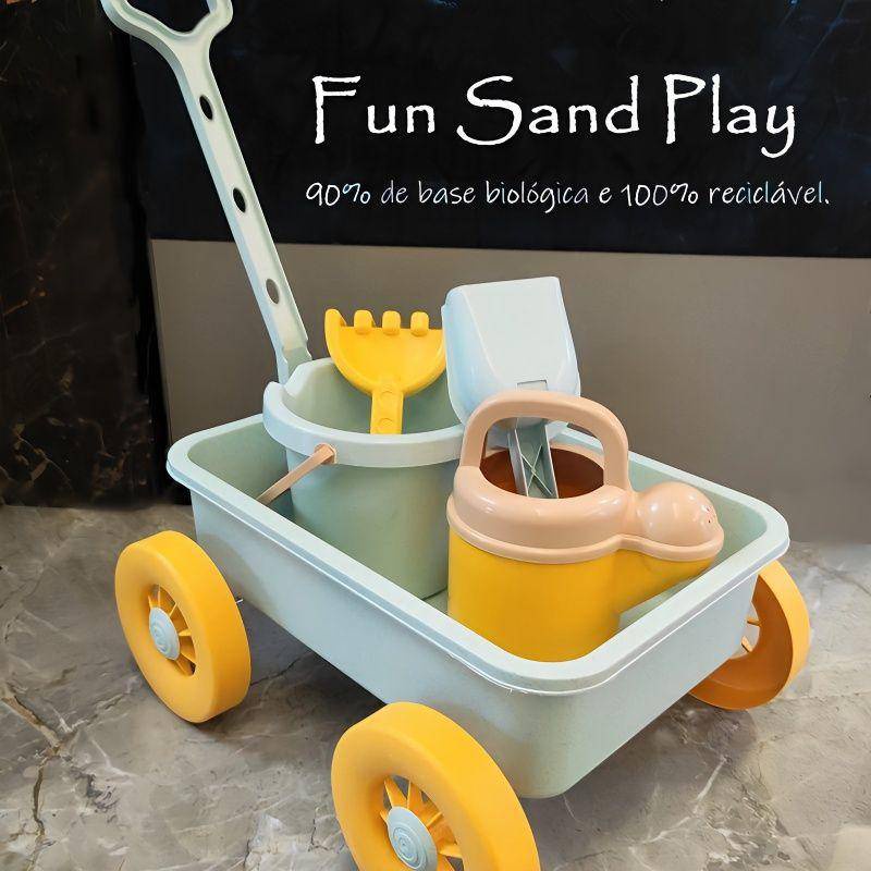 Denmark Beach Outdoor Toys Playing Sand Wheat Straw Material Bulldozer Toys Sand Digging Tools Environmentally Friendly Nordic Style Beach Toys Children's Beach Toys Car Cover Baby Shovel Seaside Sand Digging Toys and Bucket Hourglass Swimming Pool Sand D