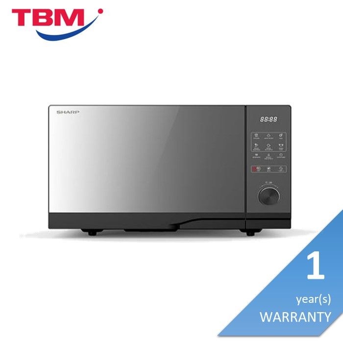 Sharp R2321FGK Microwave Oven 23.0L 900W Jog Dial Digital Control