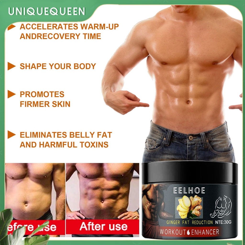 Eelhoe Belly Fat Burner Cream Abdominal Muscle Waist Slim Cream Fat