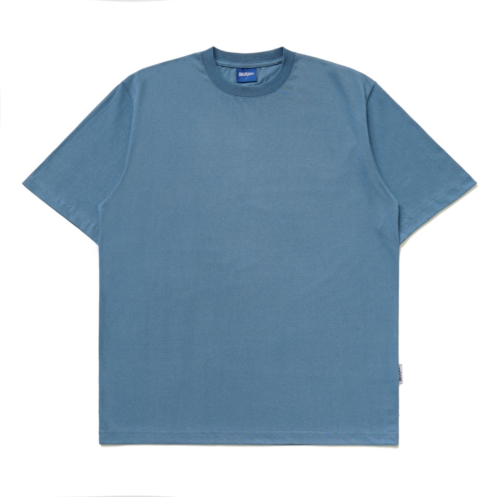 Insurgent Club - Heavyweight Tshirt Kaos Polos Boxy Fit Blue Heaven 16s ...
