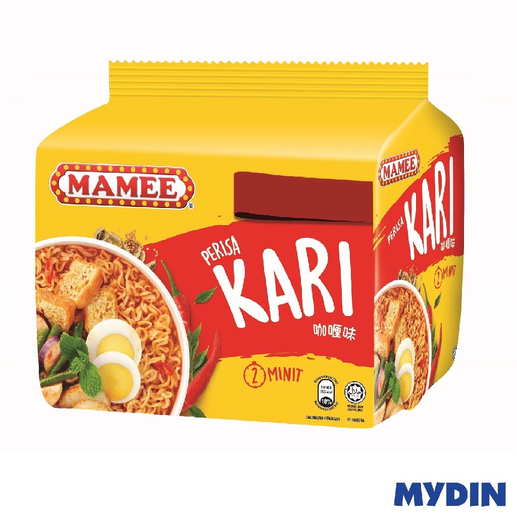 Mamee Instant Noodles - Kari (5's x 75g)