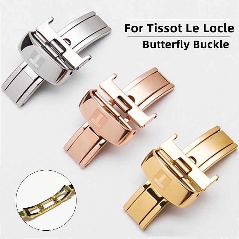 Watch Belt Buckle for Le Locle T41 T065 T063 14mm 16mm 18mm Stainless