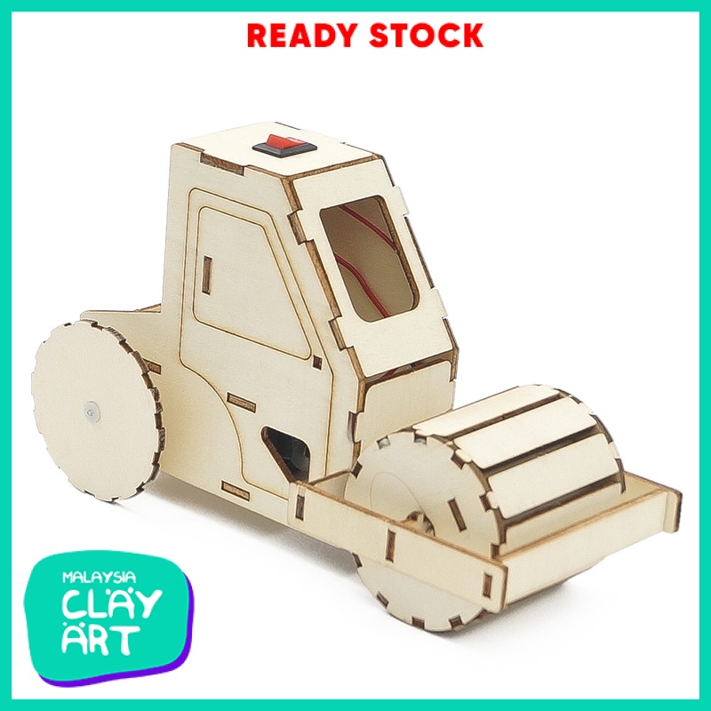 Electric Road Roller DIY Puzzle Pack STEM Toy | Science Education Set ...
