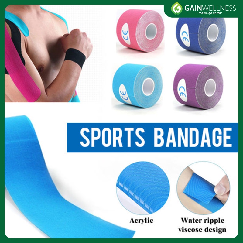 Kinesiology Sport Elastic Tape Physio Strapping Muscle Tape Pain Care