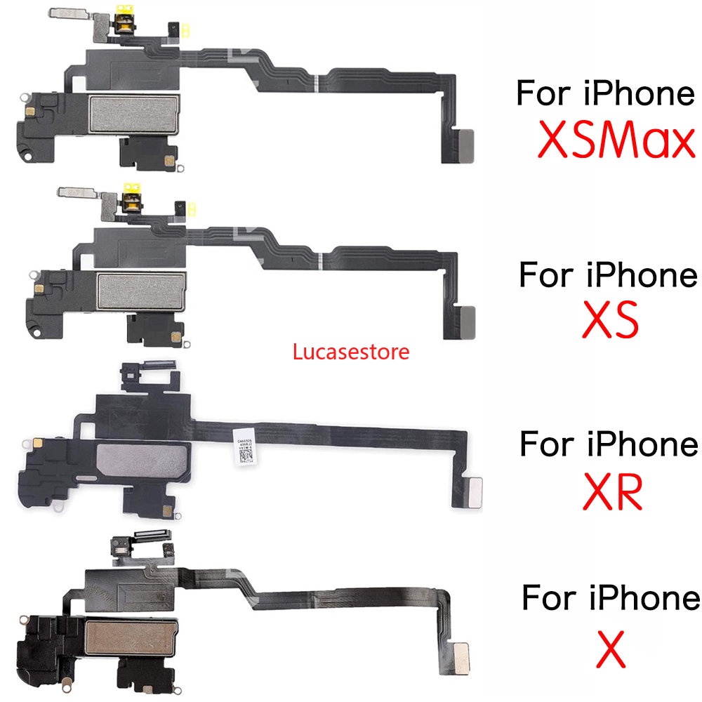 Lup- Ear Speaker Module and Face ID Sensor Proximity Light Flex Cable Assembly Replacement For iPhone X XR XS Max