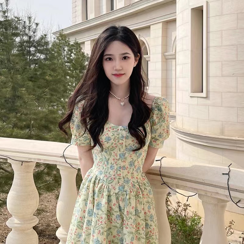aesthetic long dress