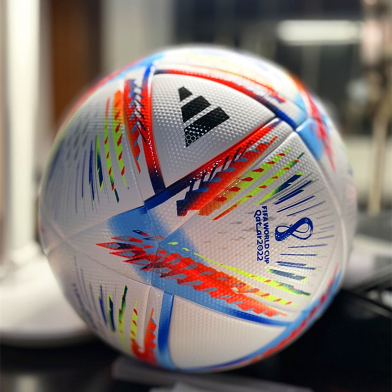 Soccer Ball FIFA World Cup 2022 Professional Size 5 High Quality PU Material Outdoor Game League Balls