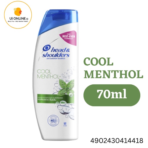 Head &Shoulders Cool Menthol Anti-Dandruff Shampoo (70 ml) *4418