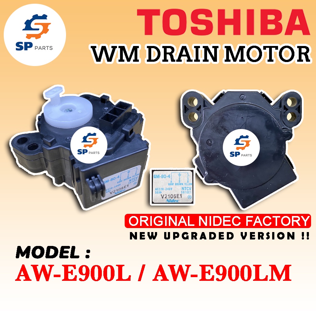 (ORIGINAL NIDEC FACTORY) AWE900L / AWE900LM TOSHIBA WASHING MACHINE