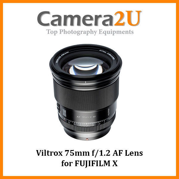 Pre Order Viltrox 75mm F 1 2 Af Lens For Fujifilm X Shopee Malaysia