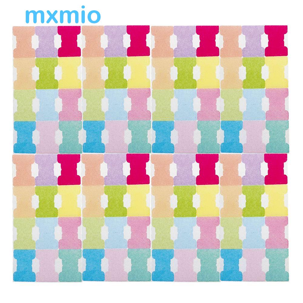 MXMIO Index Label Sticker 120pcs Personalized File Tabs Notebook Office Stationery Repositionable Self-adhesive Paper Tabs