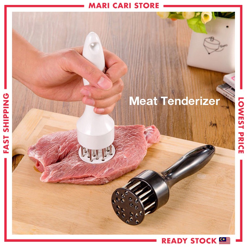 Meat Tenderizer Stainless Steel Meat Mallet Meat Pounder Needle Steak Chop Kitchen Gadget Tools Meat Hammer Household