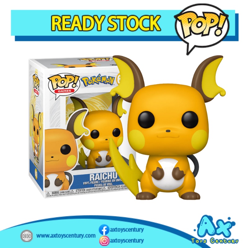 Funko POP Pokemon Raichu #645 | Shopee Malaysia