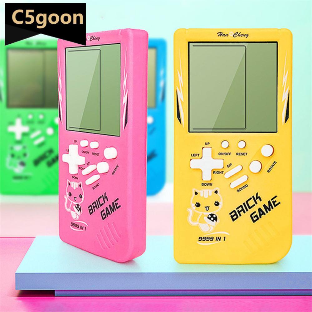 C5GOON Large Screen Portable Retro Gaming for Tetris Console Children's Nostalgic Pocket Handheld Game Console Kids Game Toys N1O8