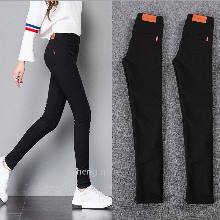 2023 S-3XL Long Legging Pants Women Korean Style Casual Fashion Black Slimming High Waist Tight Skinny Stretchable Casual Plus Size Ladies Ankle Pants Celana Seluar Slack Fit Pants