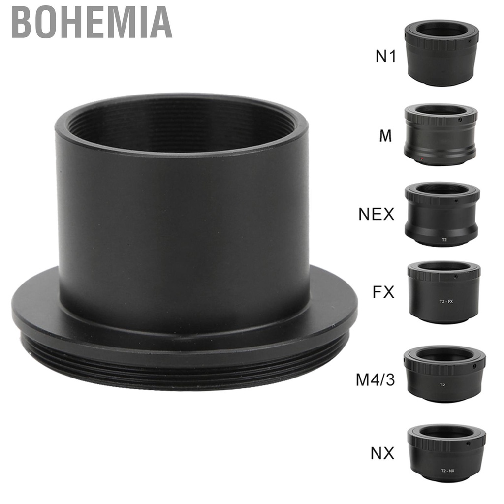 Bohemia 1.25 Inch T Mount Ring M42*0.75 Astronomical Telescope Adapter for Nikon/Canon/Sony/Fujifilm/Olympus/Samsung Mirrorless Camera