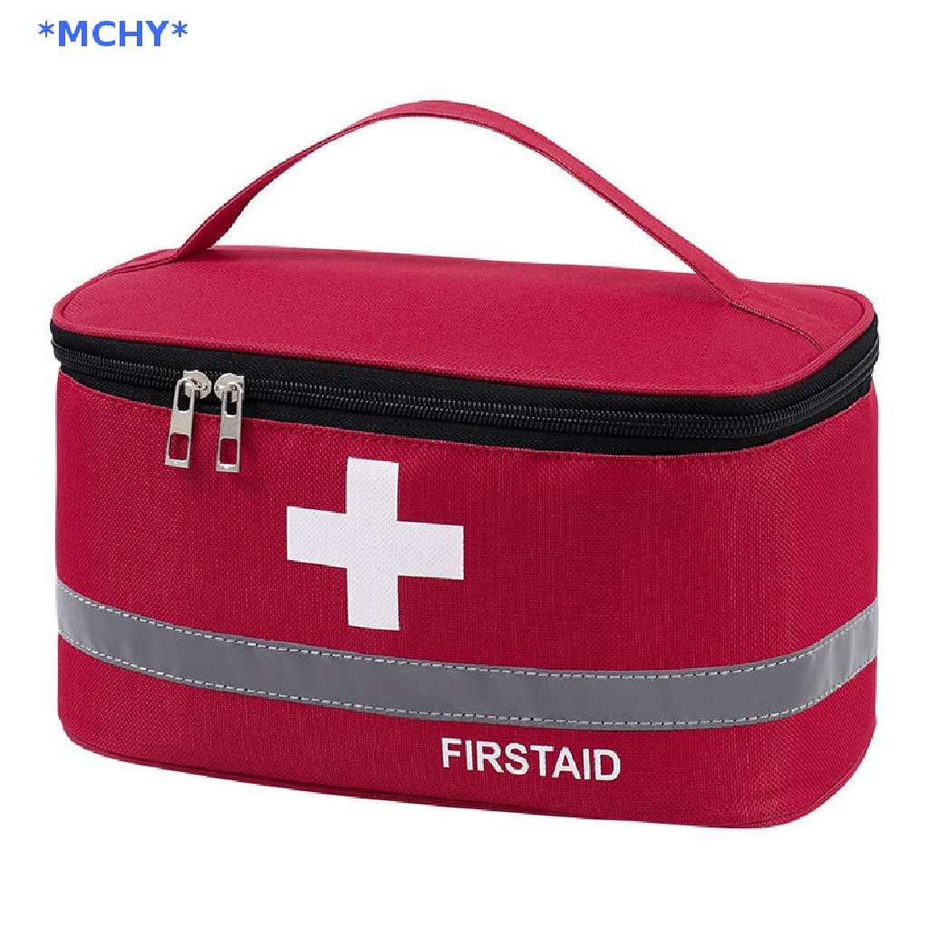 MCHY> Large Capacity Medicine Storage Bag First Aid Kit Survival Bag Emergency Bag new