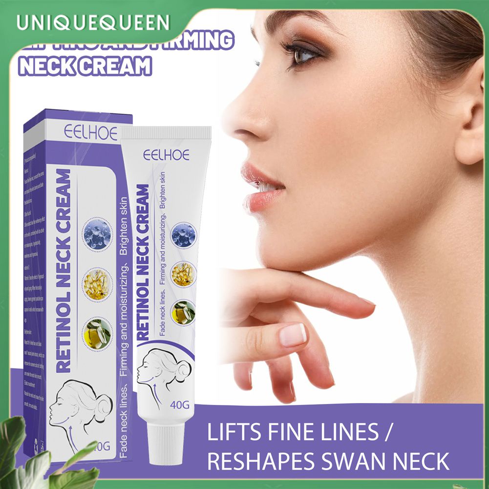 Eelhoe Retinol Neck Cream Reshaping Swan Massage Reduce Lines Skin Moisturizing Firming LIFE07