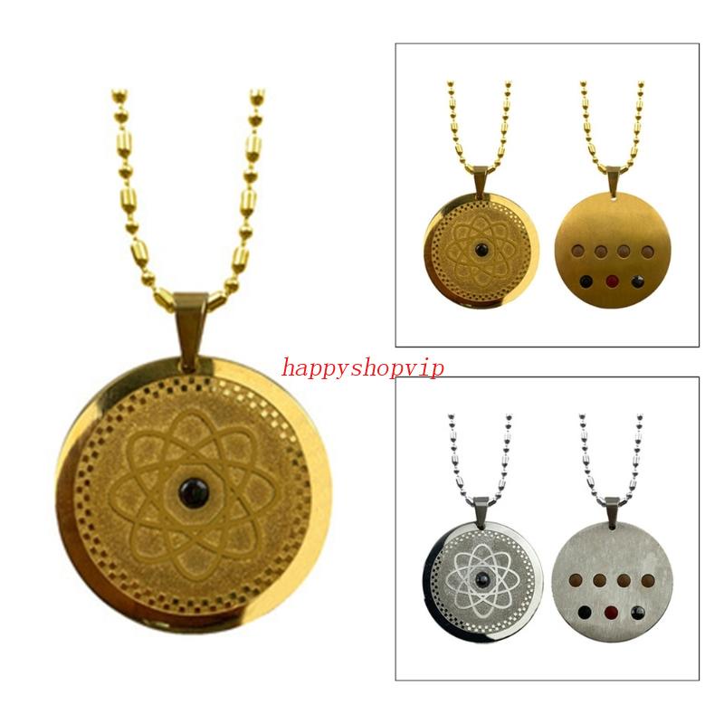 HSV Upgraded Metal Energy Pendant Germanite-grain Necklace Quantum Science Necklace Radiation-Proof Pendant for Girls