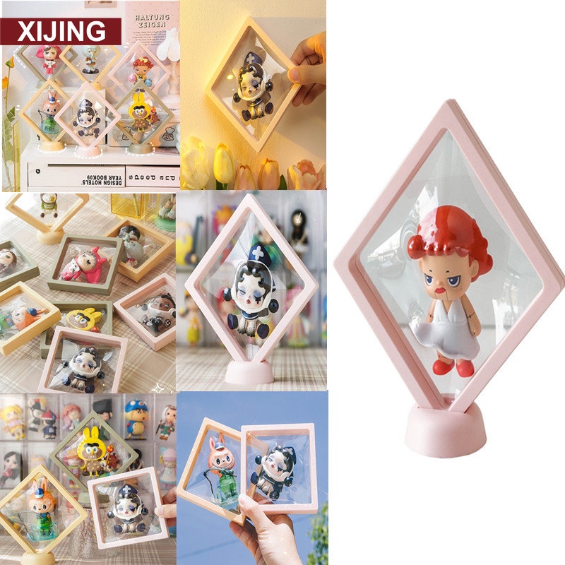 XJ Display Box Rack Stand Accessories Transparent PE Film Organizer