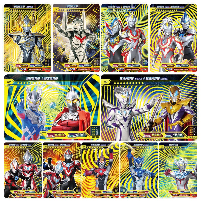 Essential Have Ultraman card book SSR full star flash card奥特曼卡片卡册SSR满星闪卡CP满冠黄金卡绝版... - Image 3