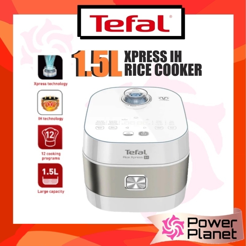 Tefal 1.5L Rice Xpress IH Rice Cooker RK7621 (Induction Heating)