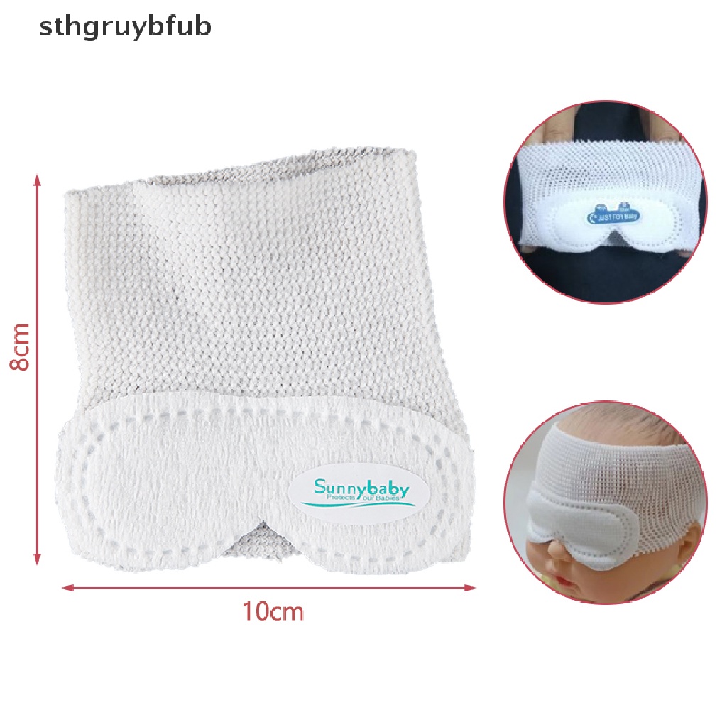 STHB Newborn Phototherapy Protective Eye Mask Baby Anti-Blue Light Sunproof Eye Cover MY