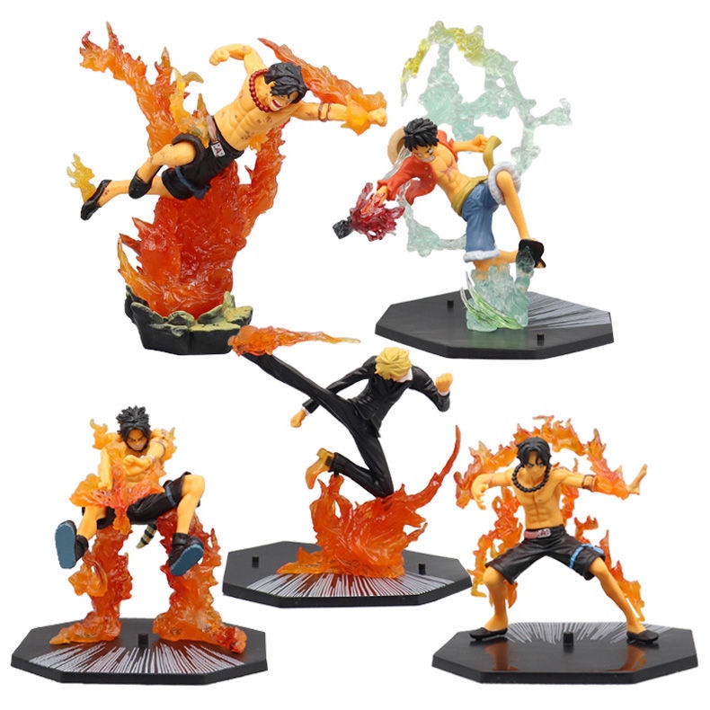 One Piece Figure Monkey D.Luffy Figure One Piece Action Figure Set with