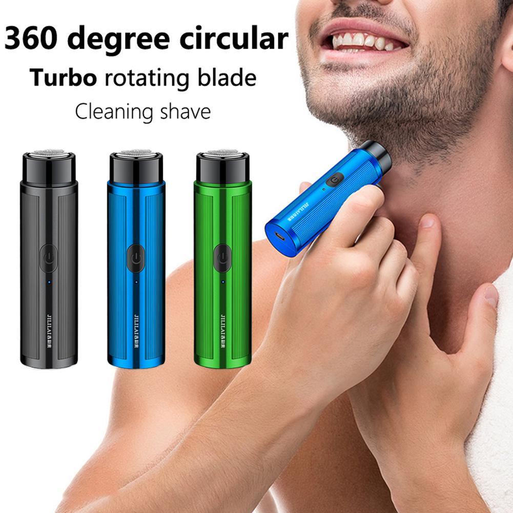 Mini Electric Shaver Men Portable Electric Razor Beard Knife USB Charging Men's Shavers Face Body Razor Beard Trimmer