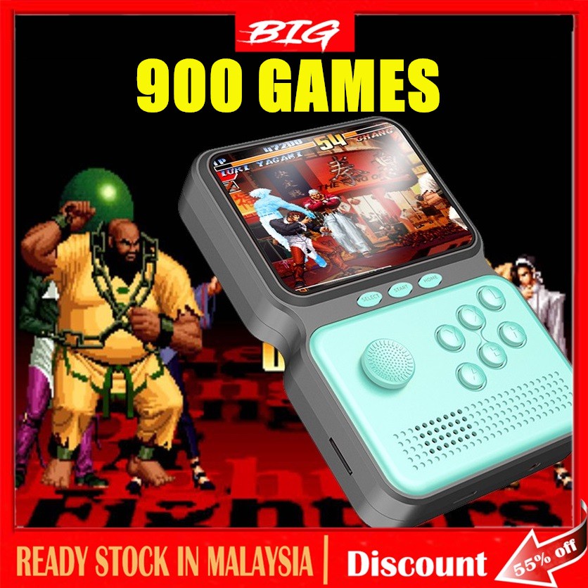 Gameboy Advance Game Console Retro SUP Handheld Gaming GBA Emulator NES Street Fighter Sims 900 Classic Games