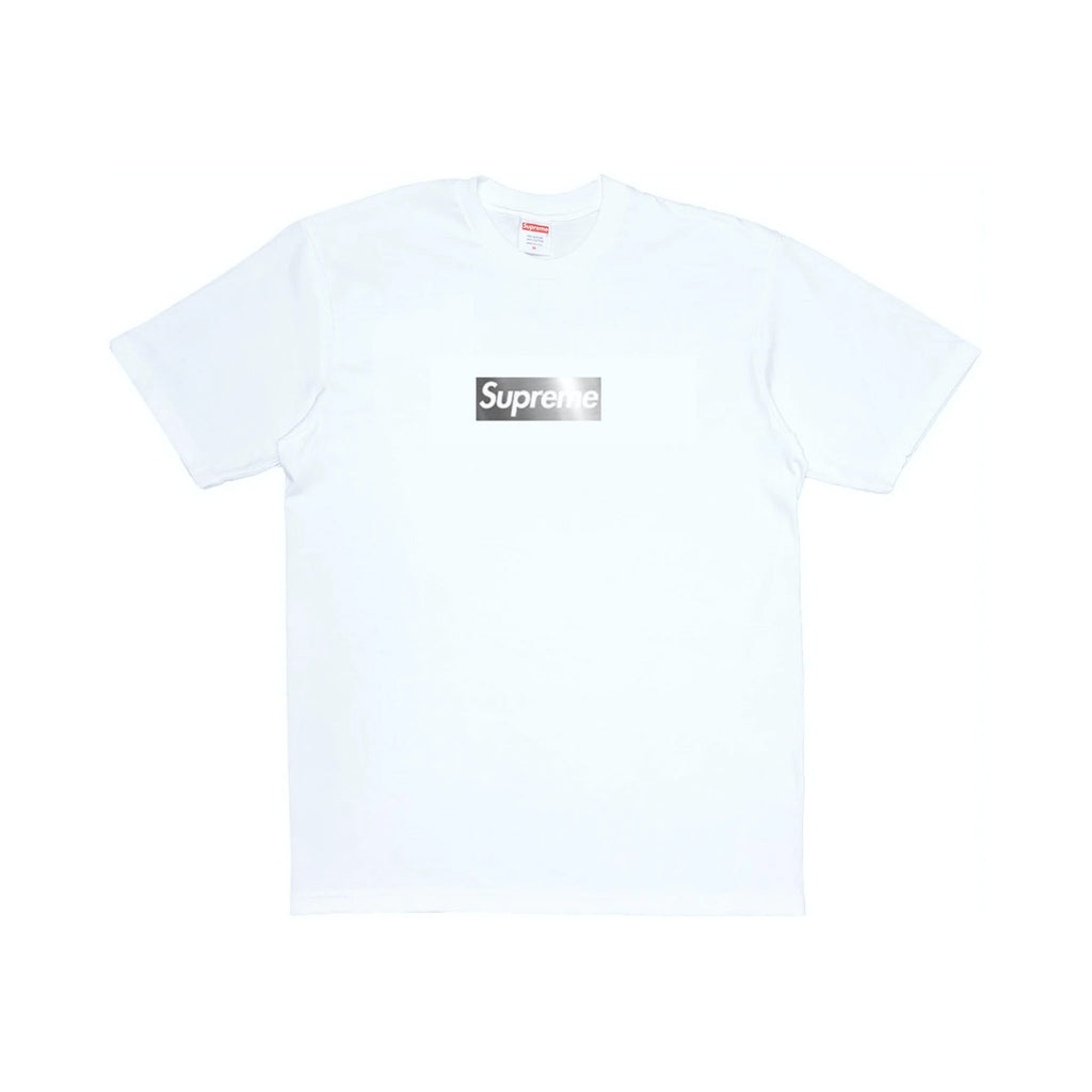 Supreme Chicago Box Logo Tee White | Shopee Malaysia