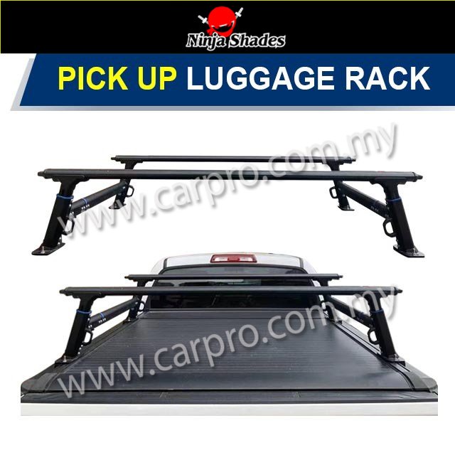 Car roof rack Pickup Truck Trunk Modification Luggage Rack Cross Rail Car Rear Bucket Roller Shutter Cover Crossbar Rail