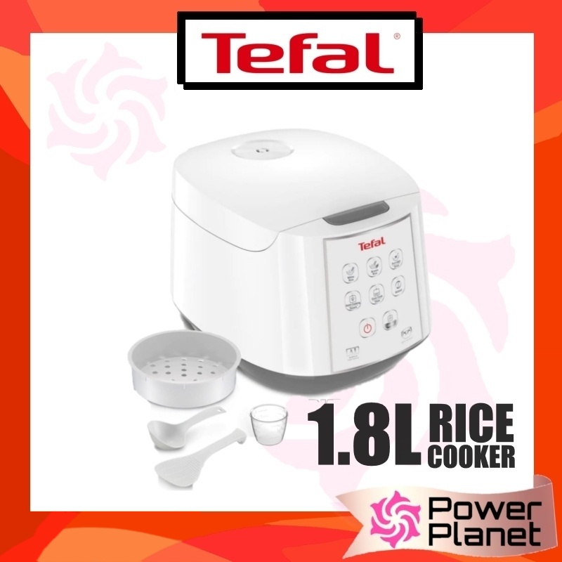 Tefal Easy Rice Cooker RK7321 1.8L ( 10 Cups ) / Khind 1.8L RCM18SS Anshin Fuzzy Logic Rice Cooker