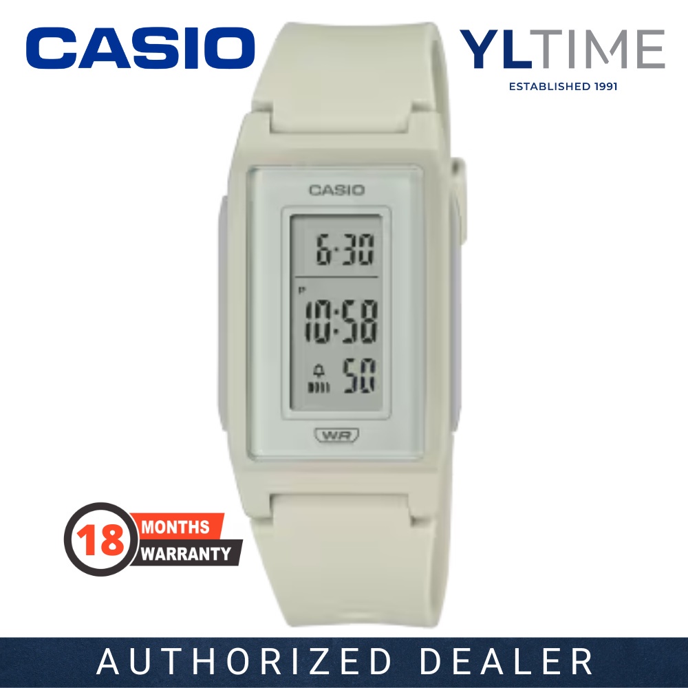 Casio - Montres Digitale Fine Et Légère - LF-10WH-3DF - Couleur Naturel Verte Aaaaf96673