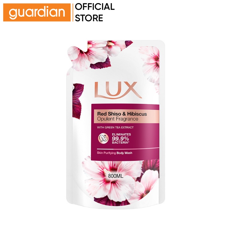 Lux Liquid Body Wash Red Shiso & Hibiscus Refill 800ml Shopee Malaysia