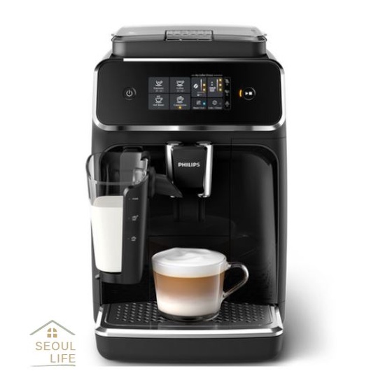 [SeoulLife] Philips 2200 LatteGo, Fully Automatic Cappuccino/ Espresso Machine, EP2231/43