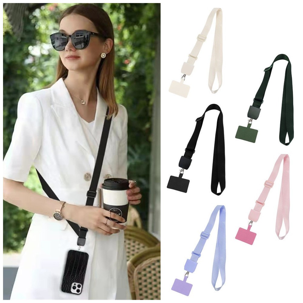 Universal Neck Hanging Mobile Phone Rope Detachable Color with Mobile ...