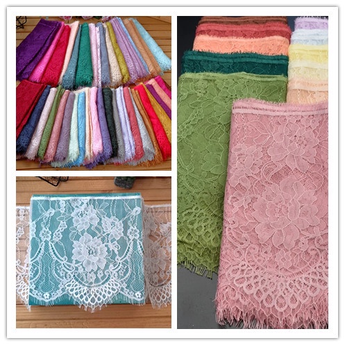 Premium Reliable 3Meters price French chantilly lace Floral embroidered trim scallop eyelash Dress DIY Sewing - Image 4