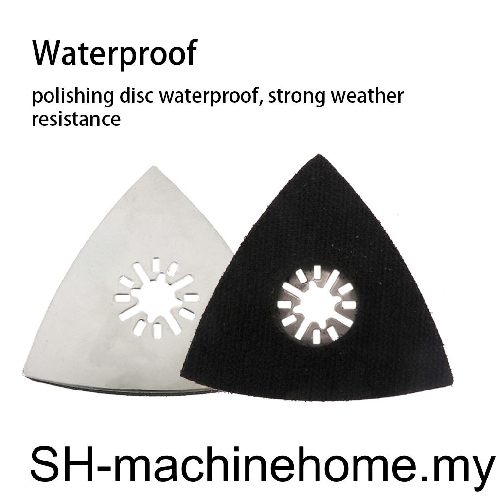 Threecornered Oscillating Tool Reusable Waterproof Sanding Pad Stainless Steel Sandpaper Tray