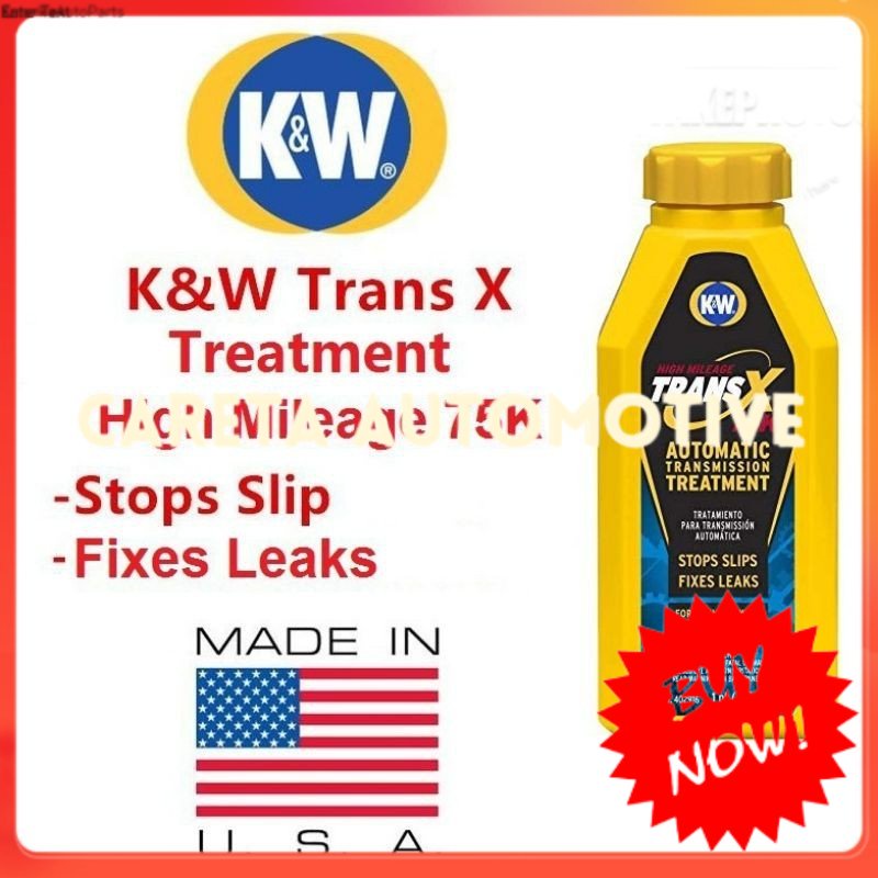 (NEW PACKING) K&W Trans X Automatic Transmission Auto ATF Treatment