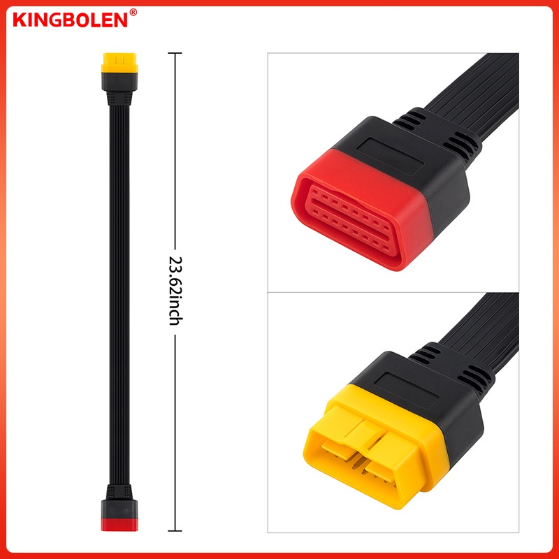 Durable Purpose Launch OBD Extension Cable X431 V/V+/PRO/PRO 3/Easydiag 3.0/Mdiag/Golo Main OBD2 Extended Connector 1... - Image 5