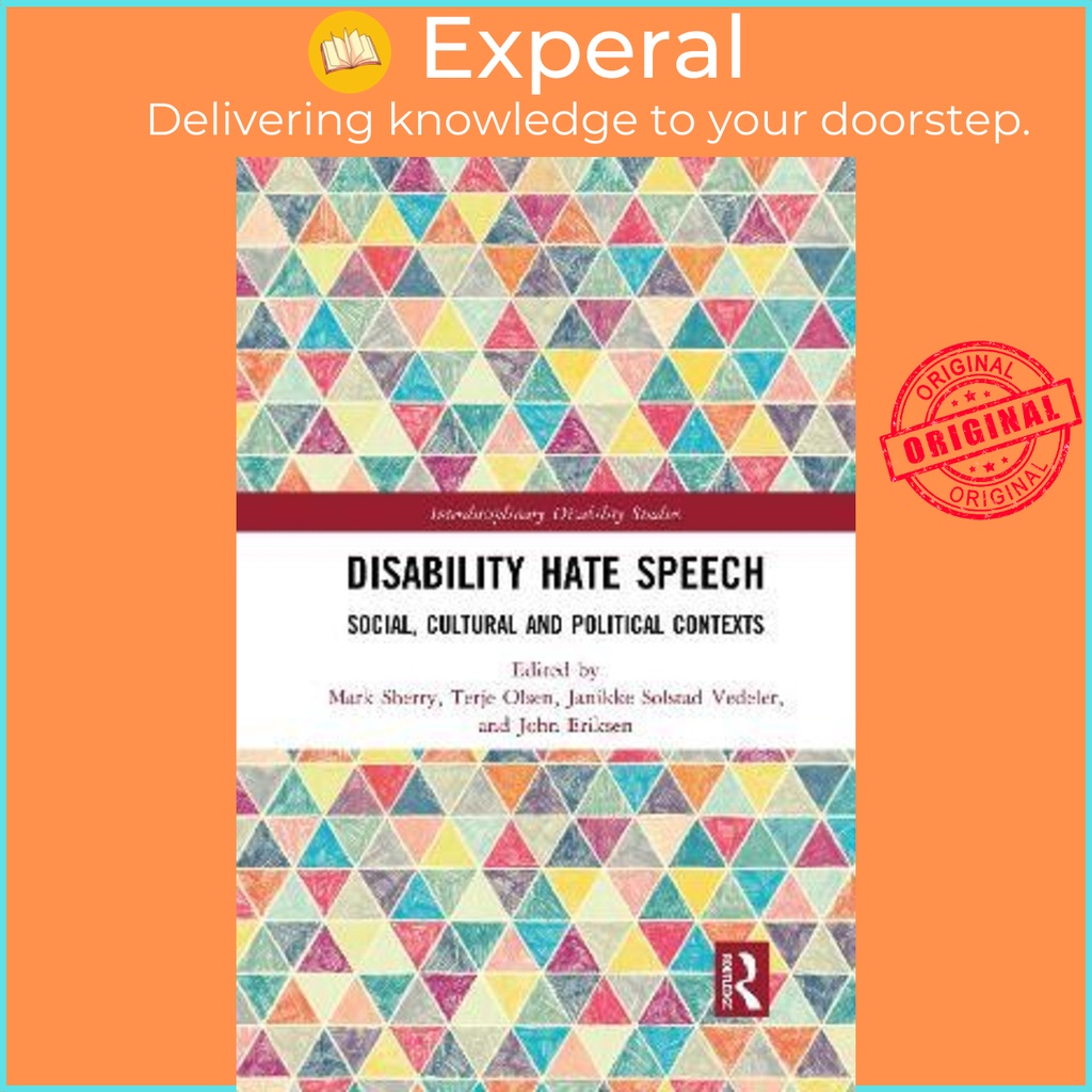 [English - 100% Original] - Disability Hate Speech : Social, Cultural and Politic by Mark Sherry (UK edition, paperback)