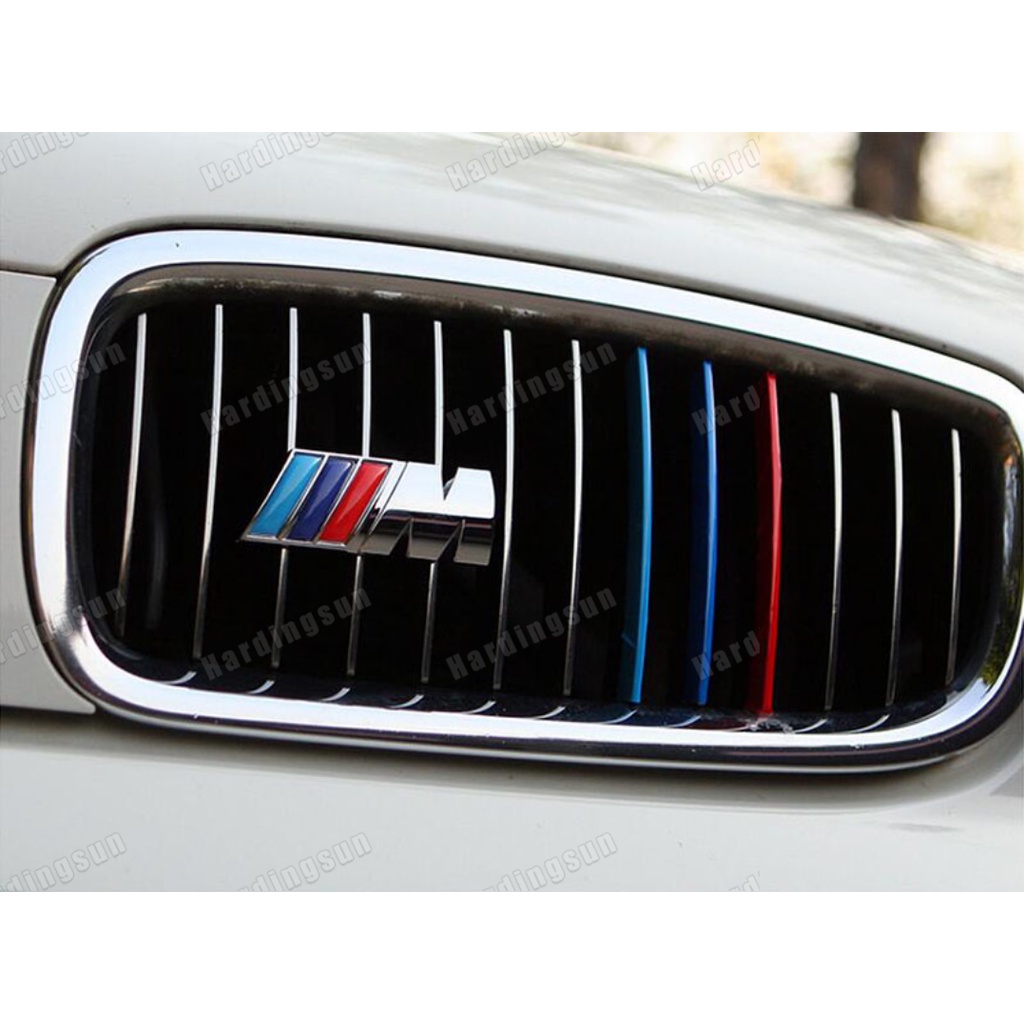 M Motorsport Metal Logo Car Sticker Rear Trunk Emblem Grill Badge for BMW M E46 E30 E34 E60 E90 F10 F30 M3 M5 M6