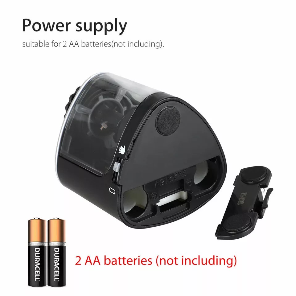 Have Reliable Tenwin Automatic Electric Pencil Sharpener Battery Rotary 6-8mm Pencils Stationery Must Premium - Image 4