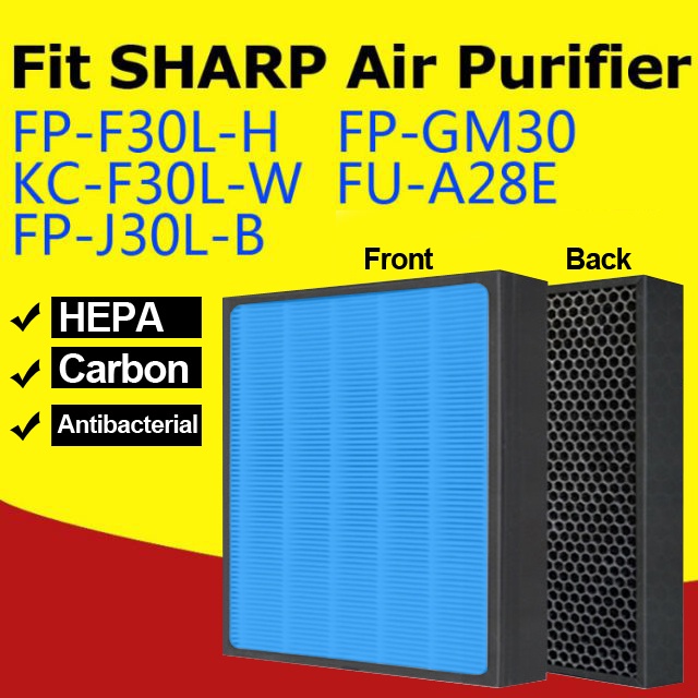 Premium Multi LUXIN Replacement FZF30HFE SHARP FZ-F30HFE FP-F30 FP-GM30 KC-F30 FP-J30-A/B FP-30L-H FPJ30LA FU-Y28 air... - Image 5