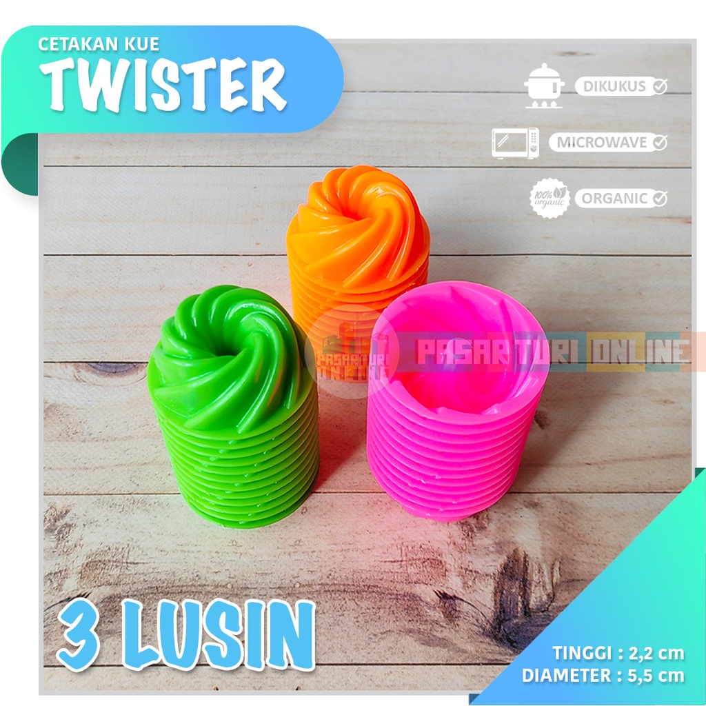 Reliable Purpose Acuan Twister Untuk Jelly Pantas / Mould Quick Multi Durable - Image 4