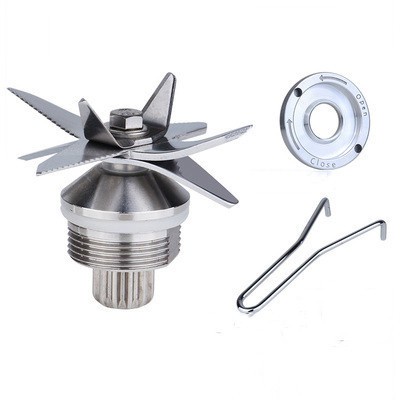 Heavy Duty Ice Crusher Blades Opener Base Lock 3 in1 Stainless Steel Juicer Ice Blades Universal 2L Machine Blende 研磨机刀头