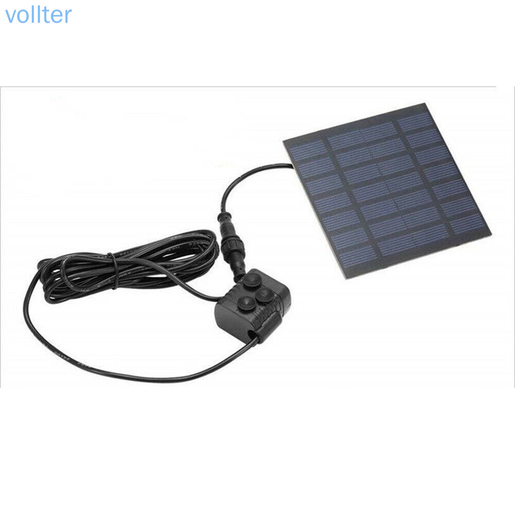Purpose Multi 180L/H Aquarium Solar Powered Panel Water Pump Pond Pool Fish Fountain Garden Air Taman - Image 4
