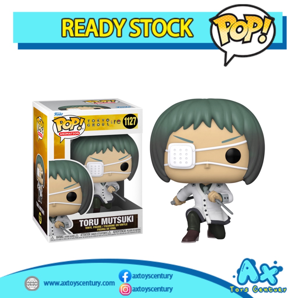 Funko Pop! Tokyo Ghoul: re - Toru Mutsuki #1127 100% Genuine